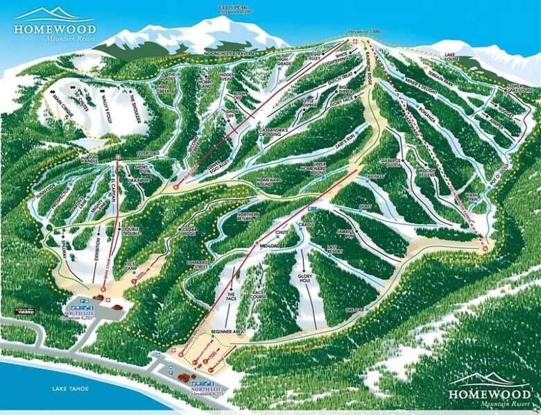Homewood Mountain Resort (10 minutes from cabin)