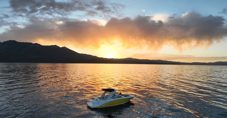 Boating on Lake Tahoe