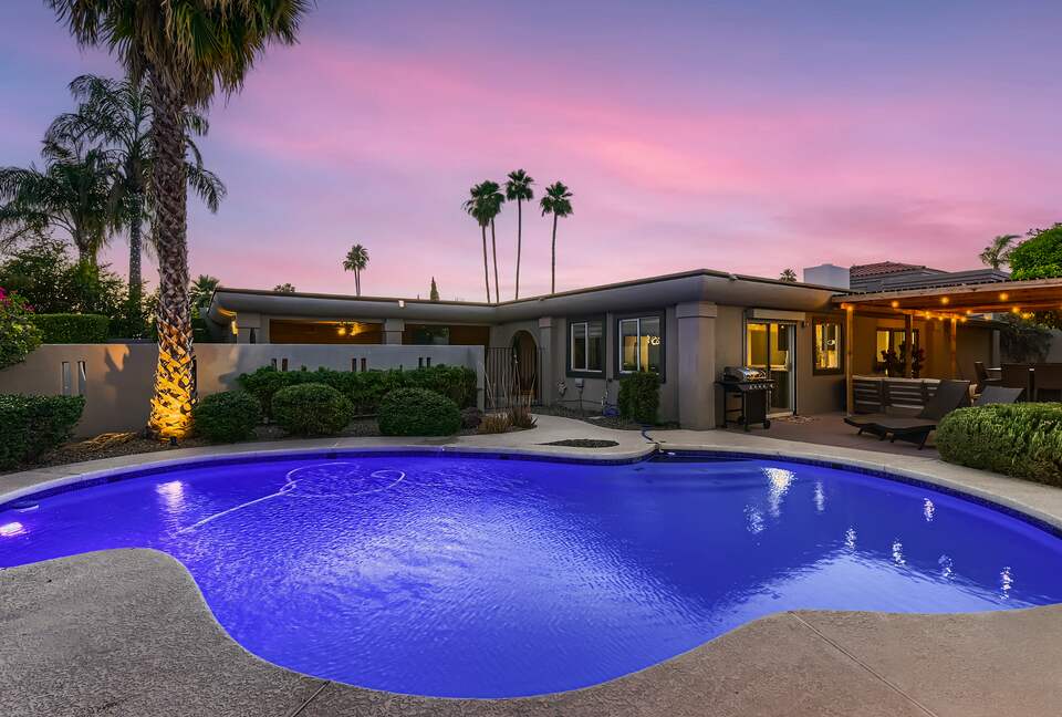 Pool area
