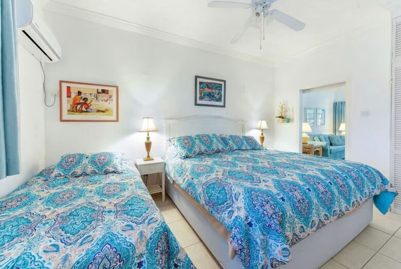 Golden View | Tropical Garden Condo With Pool In Saint James - Sunset Crest, Holetown, Barbados