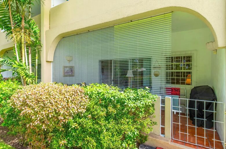 Golden View | Tropical Garden Condo With Pool In Saint James - Sunset Crest, Holetown, Barbados