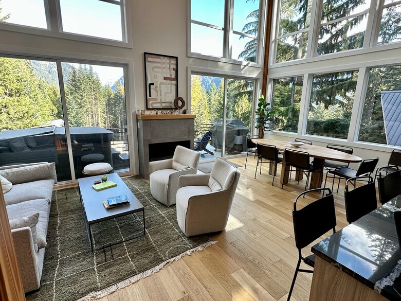 Sun drenched living room