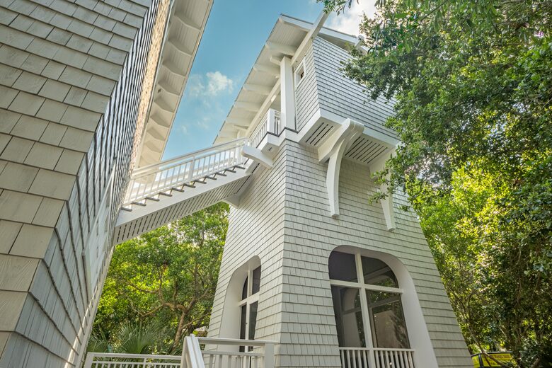 Separate Tower with Screen Porch and Nest Above