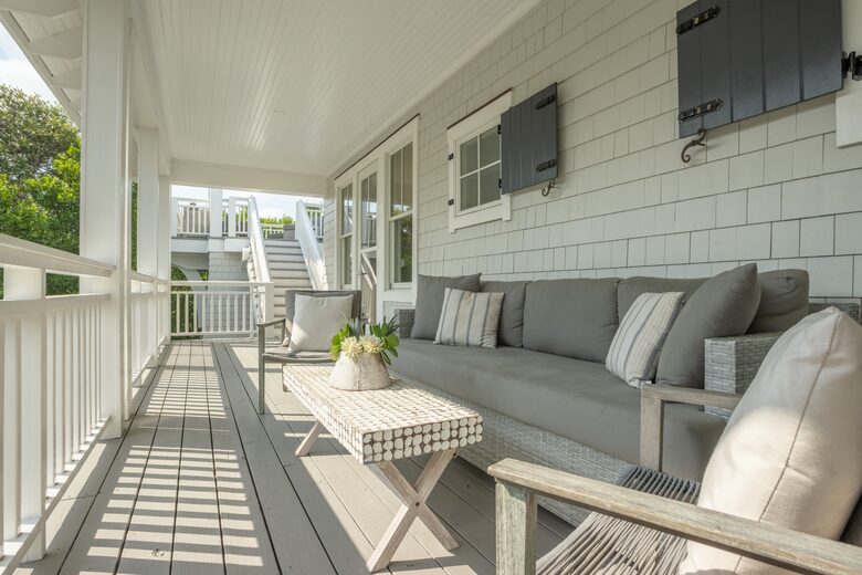 2nd Floor Porch Easterly Facing