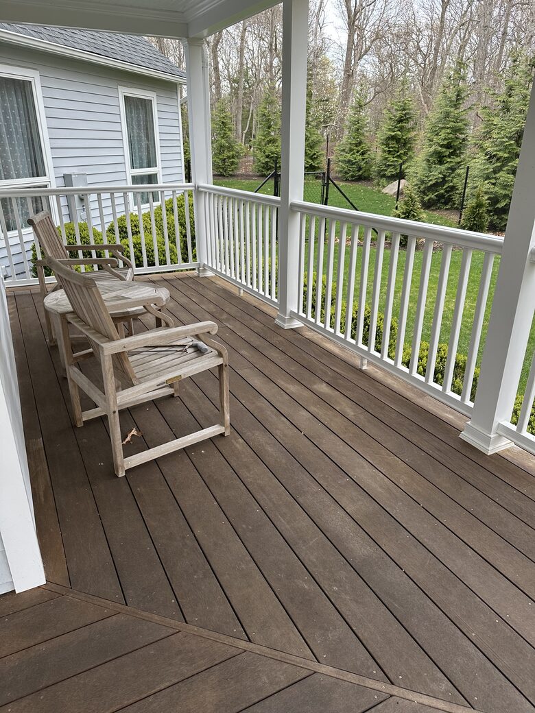 Wrap around porch