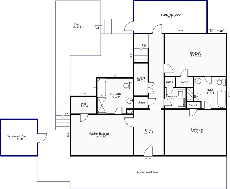 Floor plan 1st Floor