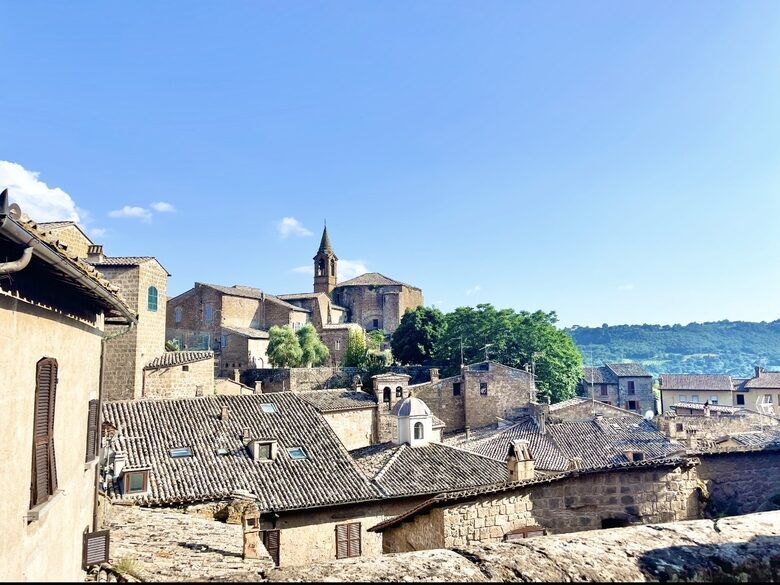 Every view is beautiful in Orvieto