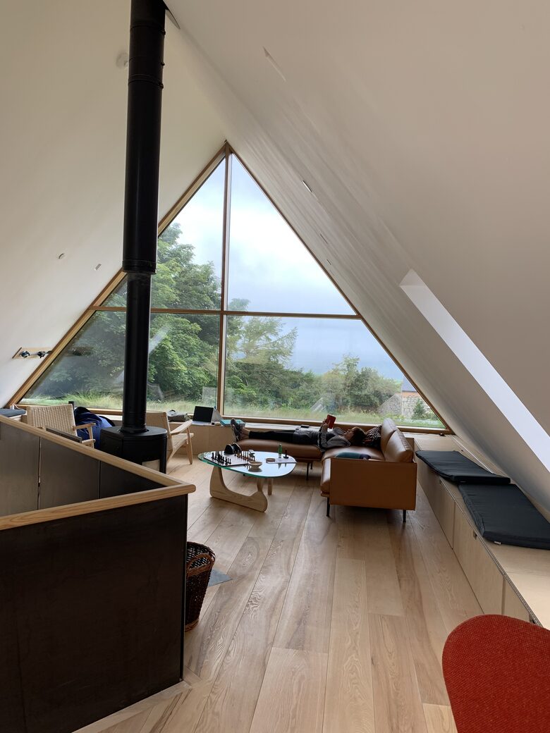 Living room view to sea
