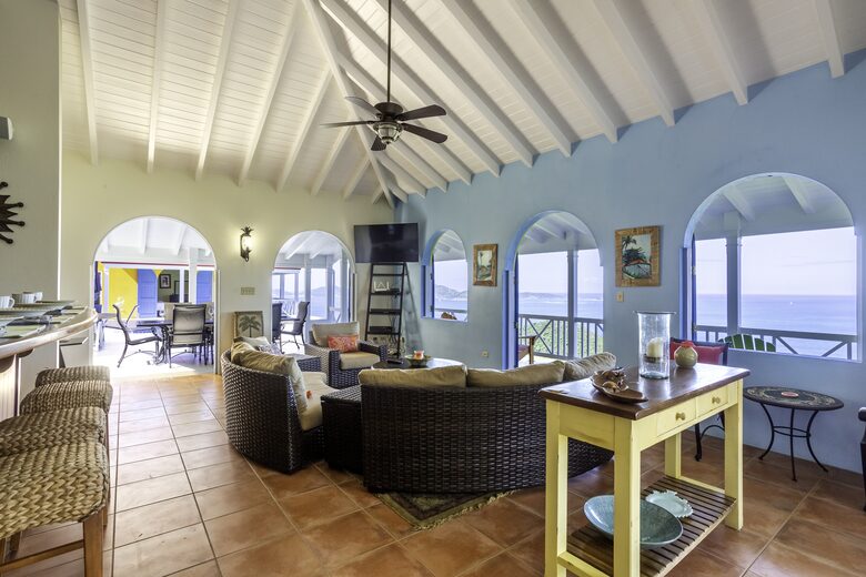 Vibrant Caribbean Retreat with Breathtaking Ocean Views - Tortola, Virgin Islands, British
