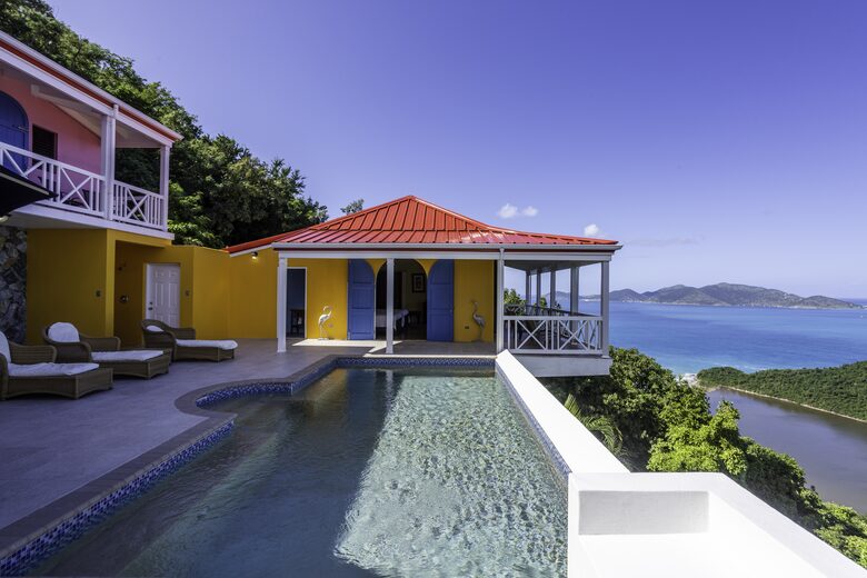 Vibrant Caribbean Retreat with Breathtaking Ocean Views - Tortola, Virgin Islands, British