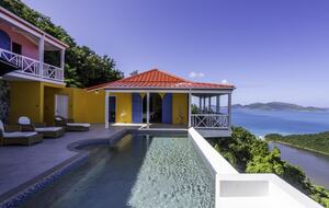 Vibrant Caribbean Retreat with Breathtaking Ocean Views - Tortola, Virgin Islands, British