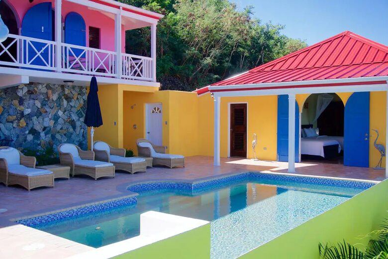 Vibrant Caribbean Retreat with Breathtaking Ocean Views - Tortola, Virgin Islands, British