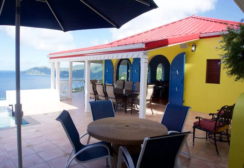 Vibrant Caribbean Retreat with Breathtaking Ocean Views - Tortola, Virgin Islands, British