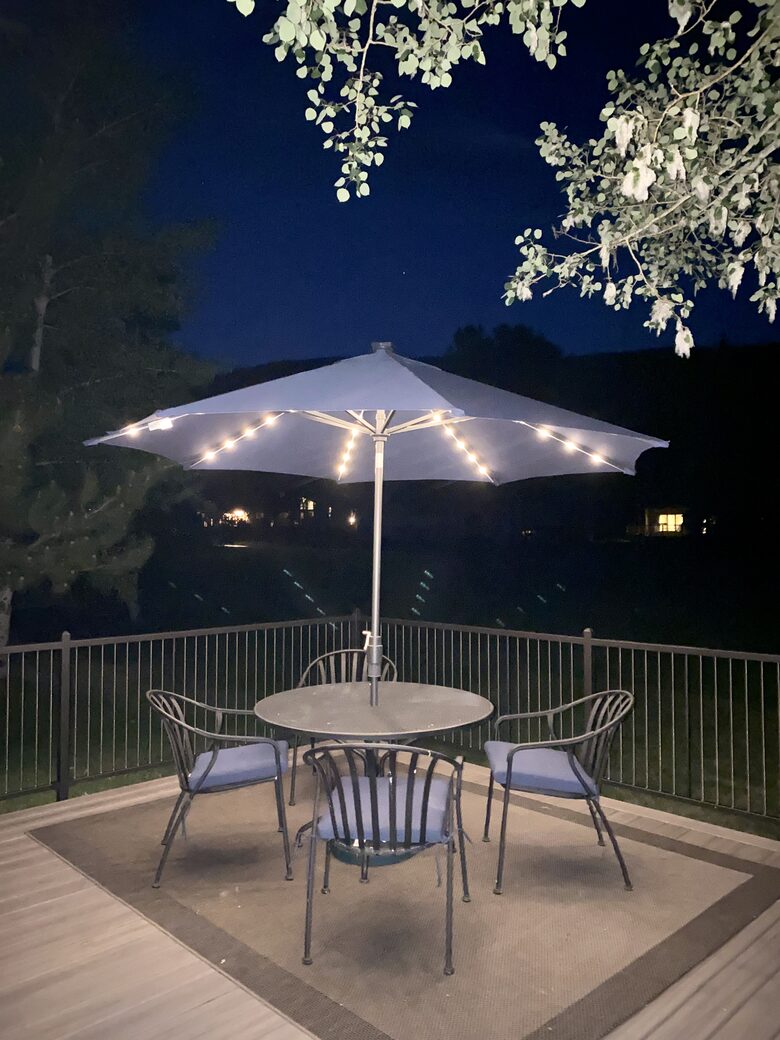 Enjoy the stars at night