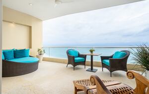 Master bedroom private terrace