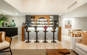 Bar and games table