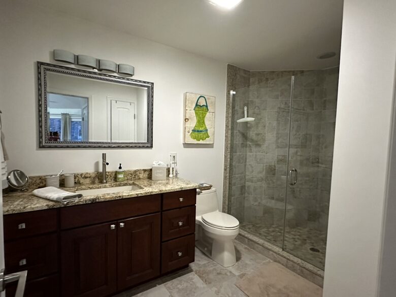 Master bathroom