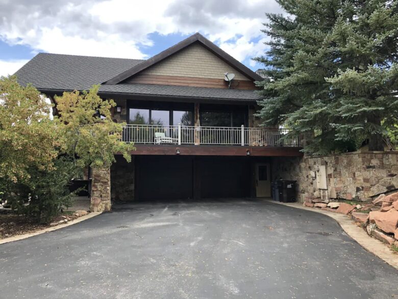 Lower level garages (2 cars)