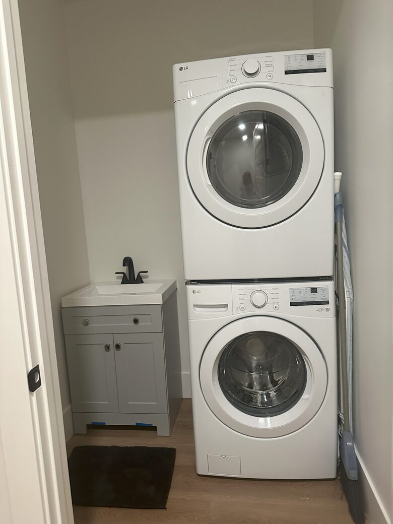 First floor laundry