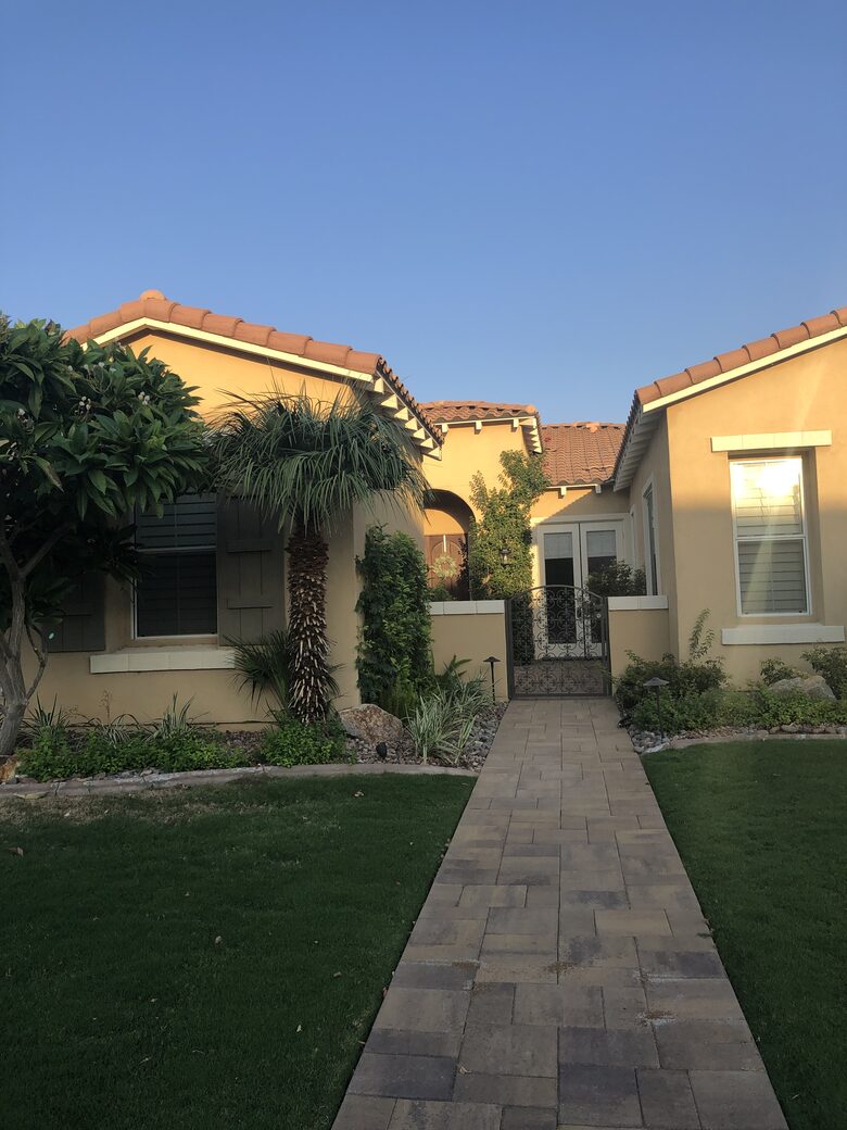 Front View of Home