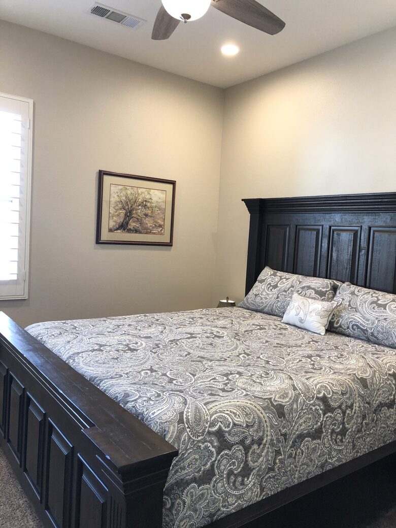 Additional king bedroom with large Jack and Jill bathroom