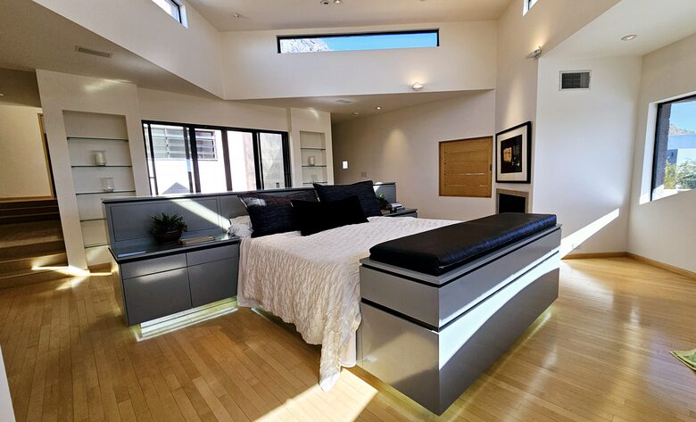 Bedroom 3 with fire place