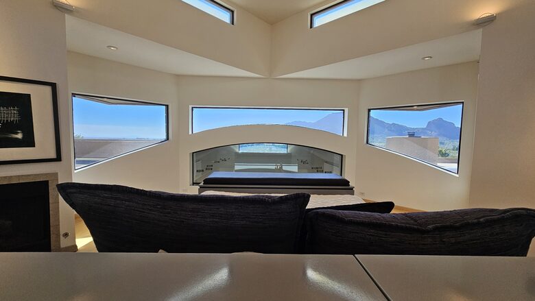 Bedroom 3 view to panoramic Camelback and Valley view