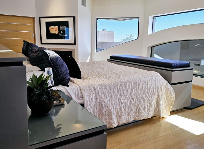 Bedroom 3 with fire place