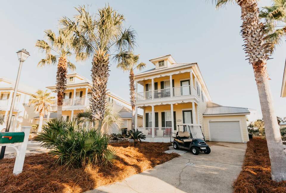 Martinique | Luxury Beach House on the Crescent with Golf Cart - Gulf Shores, Alabama