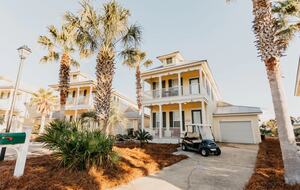 Martinique | Luxury Beach House on the Crescent with Golf Cart - Gulf Shores, Alabama