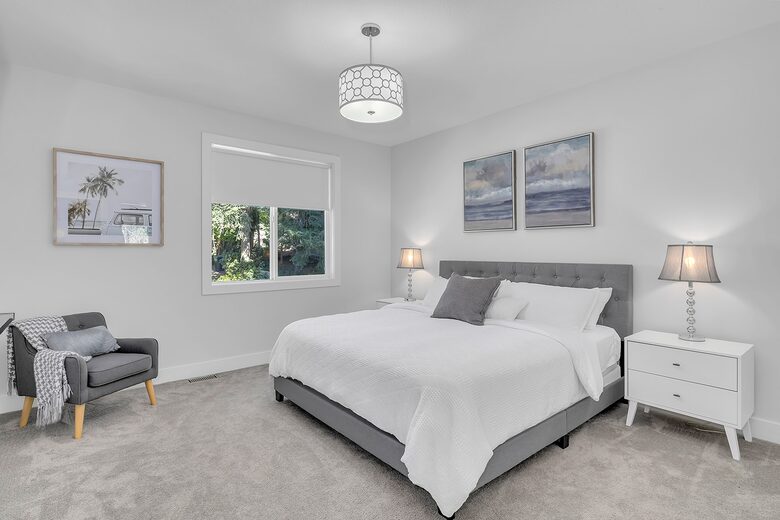 King bedroom on third floor.