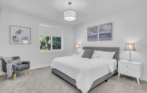 King bedroom on third floor.