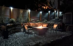 Backyard Fire Table.
