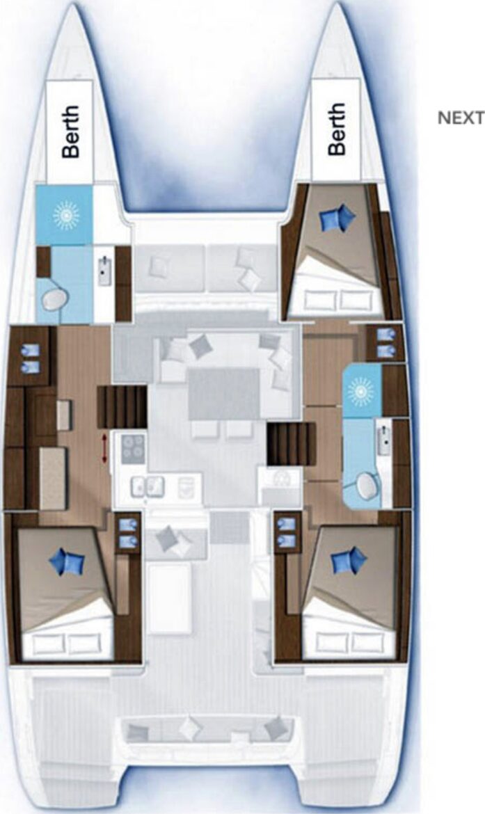 "The Dove" | Lagoon 40 Catamaran - Navigare Yachting - Dubrovnik, Komolac,, Croatia