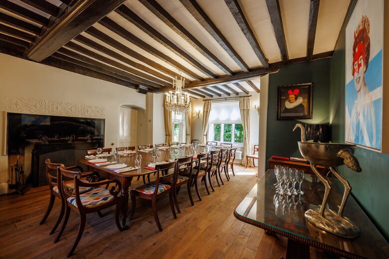 Dining Room to seat up to 26