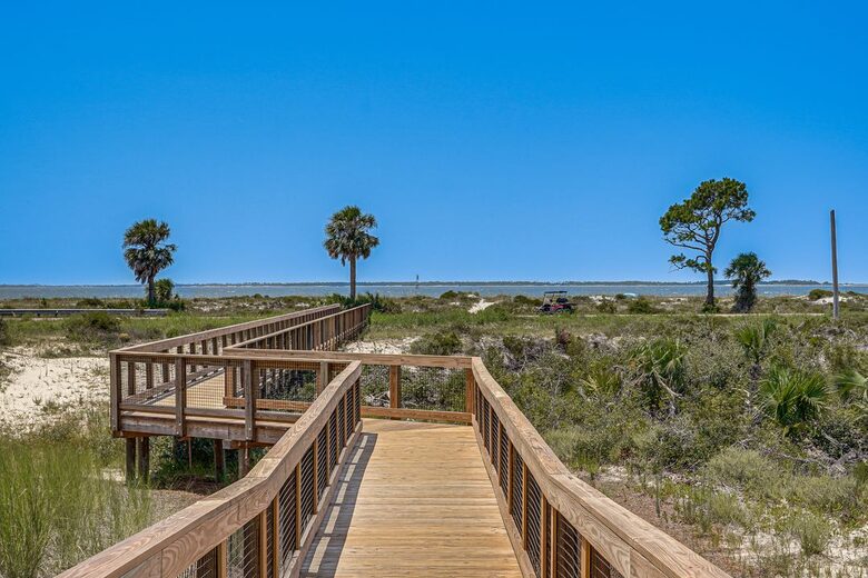 Beachfront WindMark Cottage with Deck - Port Saint Joe, Florida