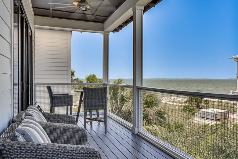Beachfront WindMark Cottage with Deck - Port Saint Joe, Florida