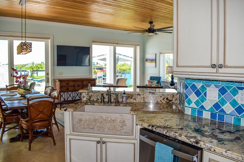 Waterfront Retreat in Treasure Cay with Pool & Boat Slip - Treasure Cay, Bahamas