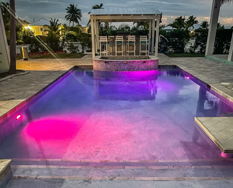 Waterfront Retreat in Treasure Cay with Pool & Boat Slip - Treasure Cay, Bahamas