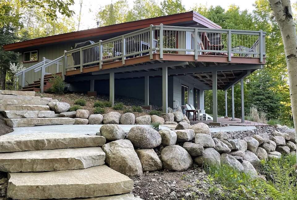 View of Home From Lake Side Of Home