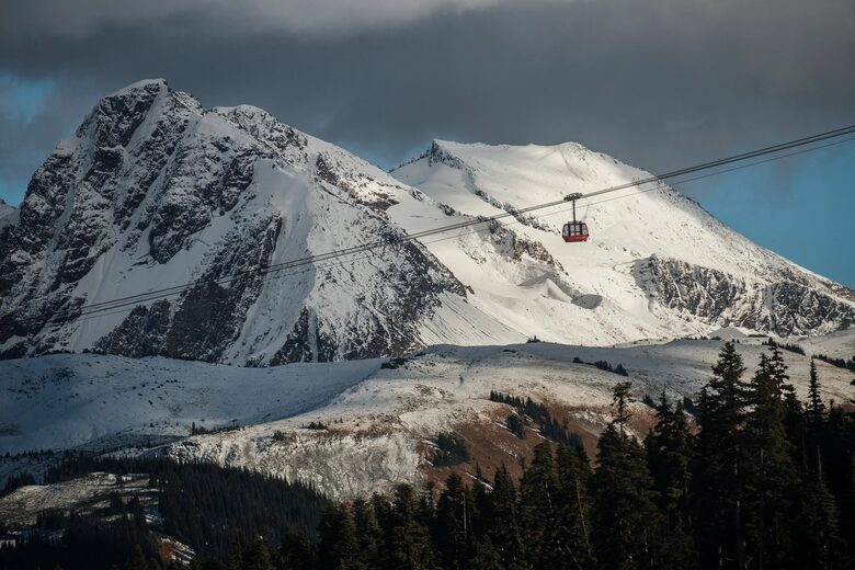 World class Whistler ski resort is close by