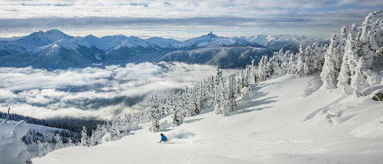Ski at both Whistler and Blackcomb