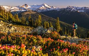 Great hiking in the nearby mountains