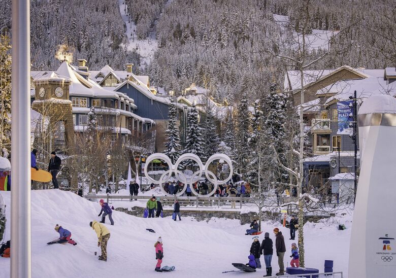 Whistler hosted 2010 Olympics - restaurants and bars galore