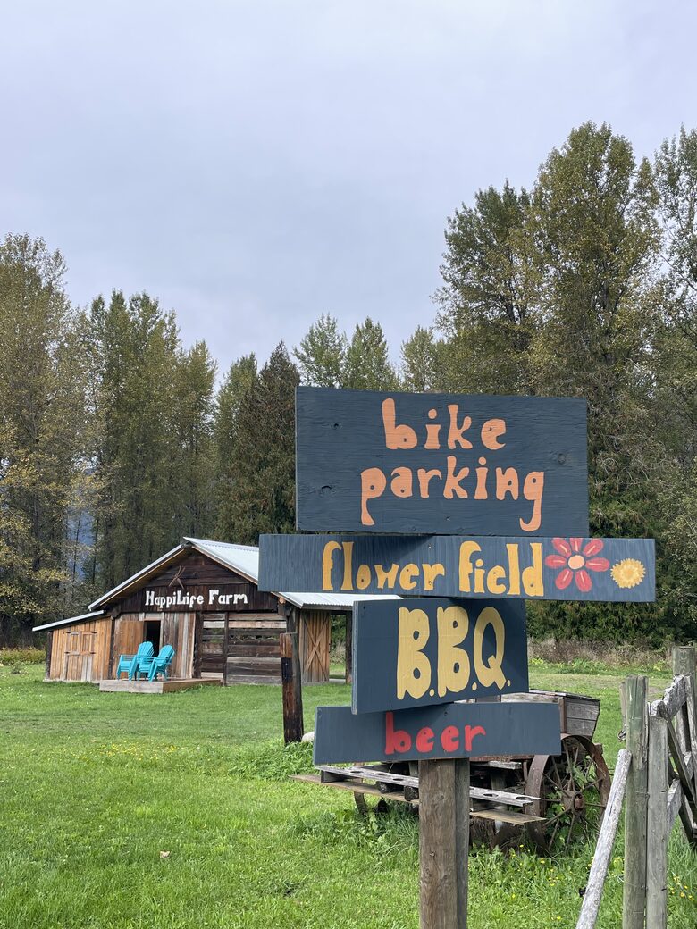 Lots of local farm stands nearby to visit