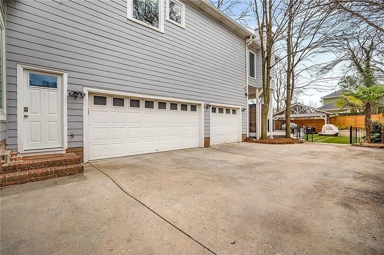 Dedicated garage space for one car and an additional secured space