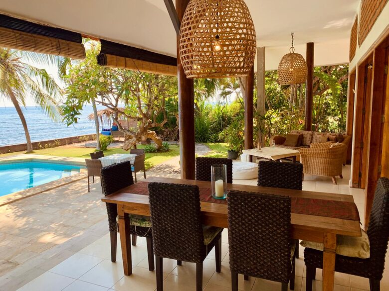 Exotic Beachfront Villa - Bali, Indonesia