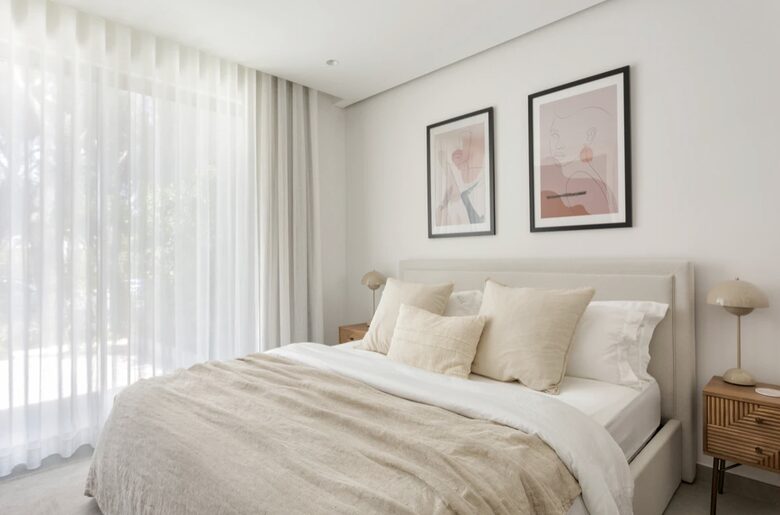 Ground floor Bedroom leading to private patio