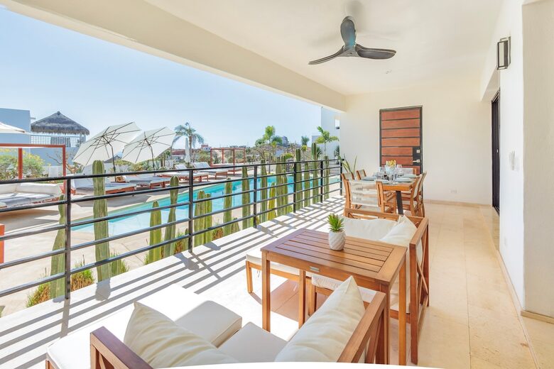 Cerritos Surf Residences, Casa Sunshine - El Pescadero, Mexico