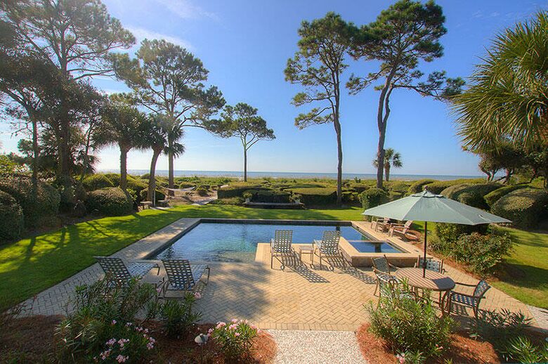Oceanfront Serenity in Sea Pines with Pool & Stunning Views - Hilton Head Island, South Carolina